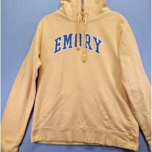 Emory University Fleece Hoodie Sweatshirt Womens Size Large Jones & Mitchell‎
